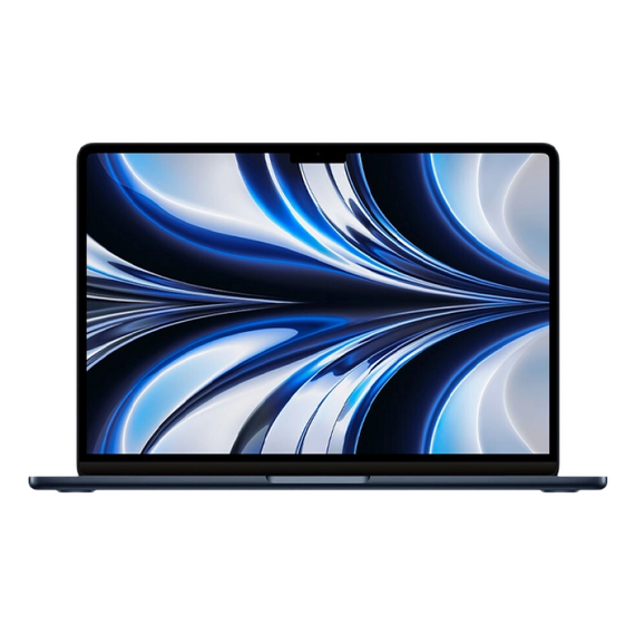 Laptop 13,6" Apple MacBook Air A3240, Midnight, M4 with 10-core CPU and 8-core GPU, 16GB/256GB, macOS Sequoia