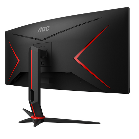 34" Monitor Gaming AOC CU34G2XP/BK, VA 3440x1440 WQHD, Negru, 3 image