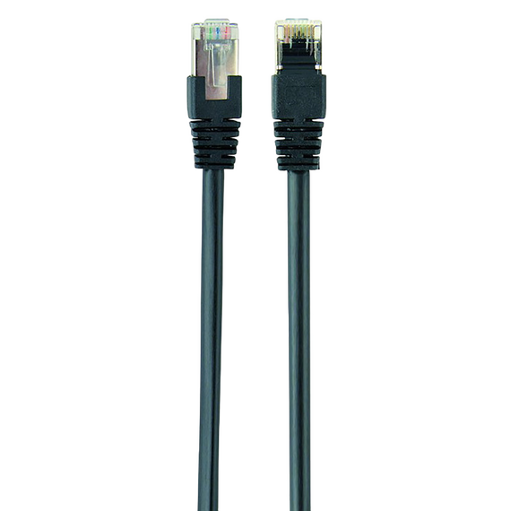 Patch cord Cablexpert PP22-0.5M/BK, Cat5e FTP, 0,5m, Negru