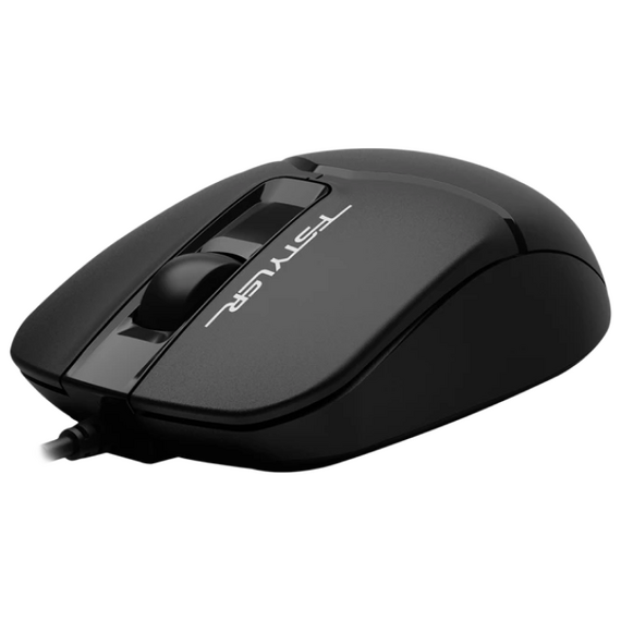 Mouse A4Tech FM12S, Negru, 2 image
