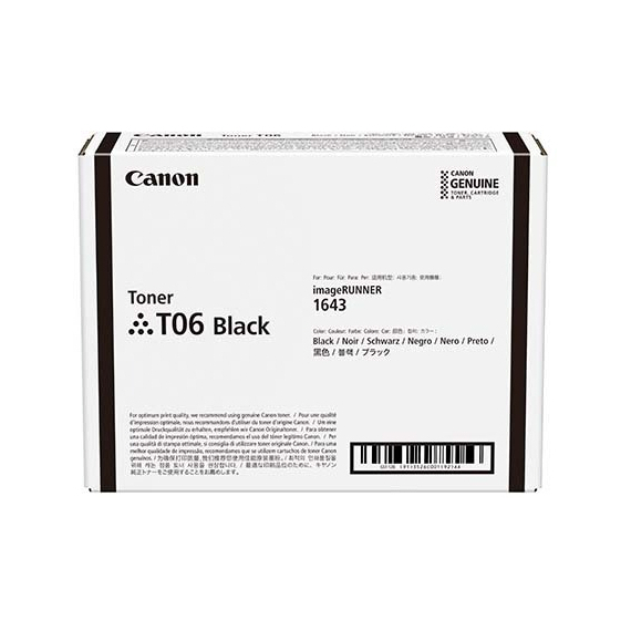 Toner Canon T06, Negru, 2 image