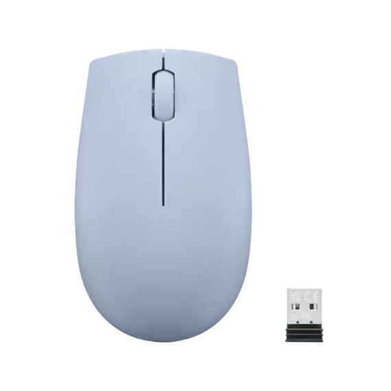 Mouse Wireless Lenovo 300 Compact, Albastru