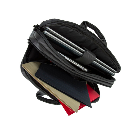 Geantă pentru Laptop RivaCase Central, 16", Poliester, Negru, 3 image