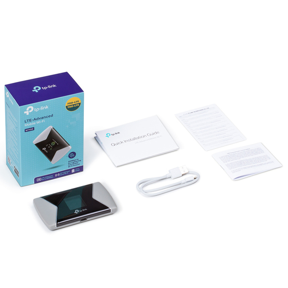 Wi-Fi Router mobil TP-LINK M7450, Negru, 3 image