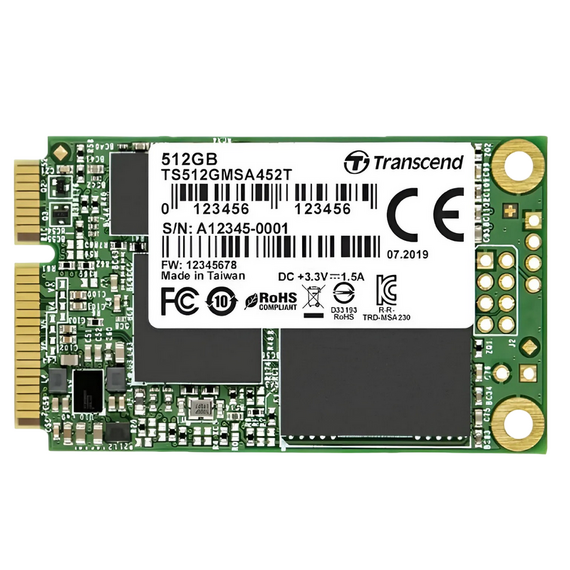 Unitate SSD Transcend MSA452T, 512GB, TS512GMSA452T, 2 image