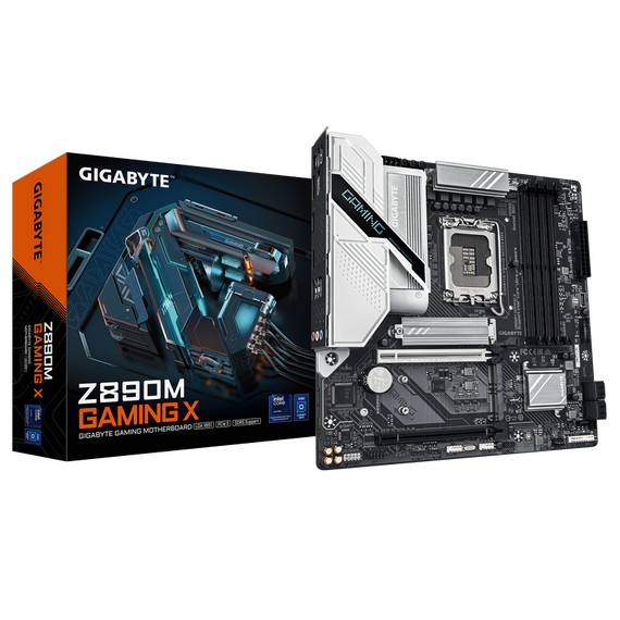 Placă de bază Gigabyte Z890M GAMING X, LGA1851, Intel Z890, Micro-ATX