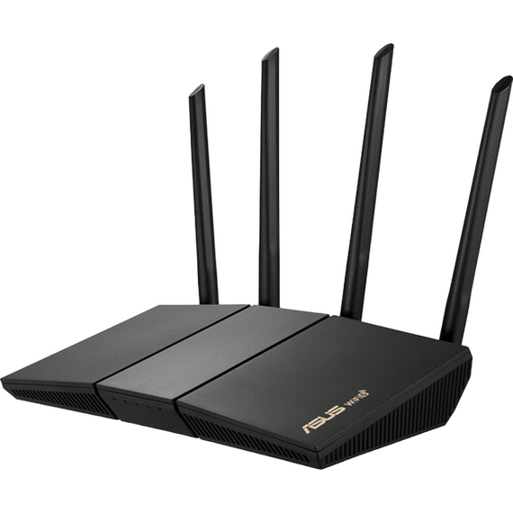 Router fără fir ASUS RT-AX57, Negru, 2 image
