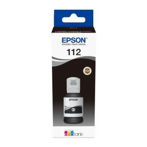Recipient de cerneală Epson 112 EcoTank, C13T06C14A, Negru, 3 image
