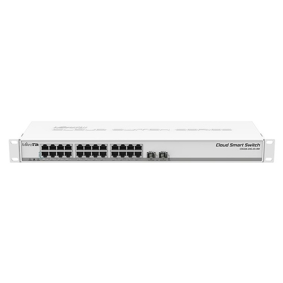MikroTik Comutator Router CSS326-24G-2S+RM, Alb, 2 image