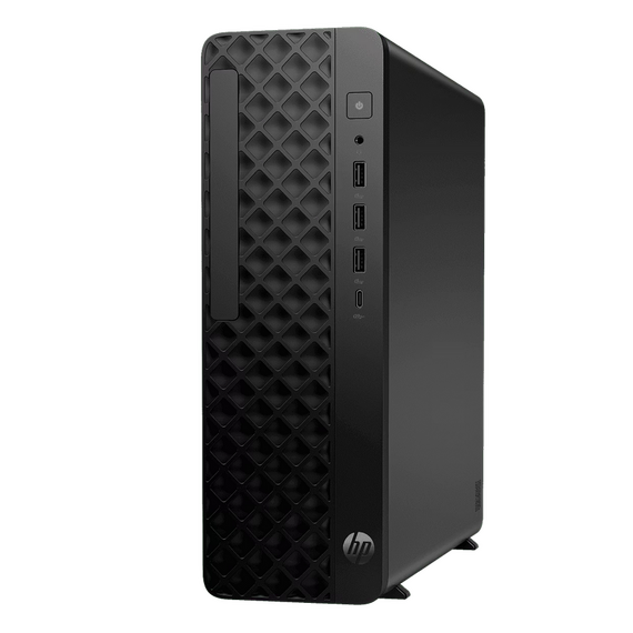 Mini PC HP ProDesk 2 SFF G1iE, Intel Core i3-14100, 16GB/512GB, FreeDOS, Negru, 3 image