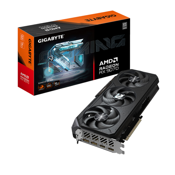 Placă Video Gigabyte GV-R9070GAMING OC-16GD, 16GB GDDR6 256bit