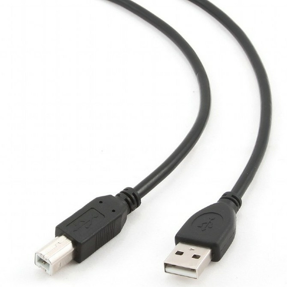 Cablexpert Cablu de date pentru periferice Gembird CCP-USB2-AMBM-15, USB Type-A/USB Type-B, 5m, Negru, 3 image