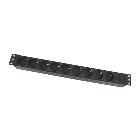 19" 1.5U power socket,  PDU02, 9 ports, 16A, 1.8M, APC Electronic
