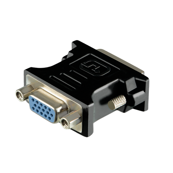 Adaptor Video SVEN SV-015534, DVI-I (M) - VGA D-Sub (F), Negru, 3 image