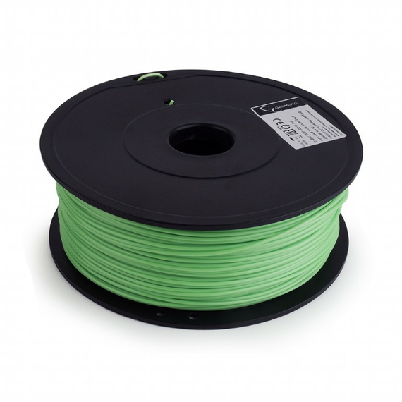 Filament pentru imprimantă 3D Gembird FF-3DP-ABS1.75-02-G, ABS, Verde , 1.75 mm, 0,6 kg, 3 image