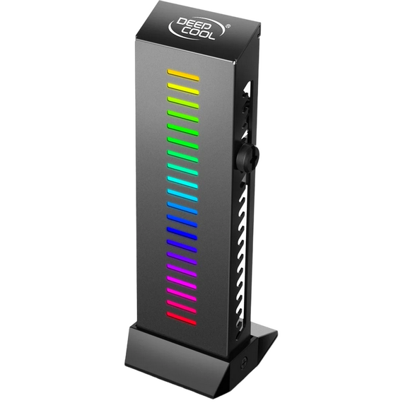 Suport pentru placă grafică Deepcool GH-01 A-RGB, Negru, 3 image
