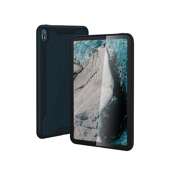 Tablet Case Book PU Leather for Nokia T20, Black, 2 image