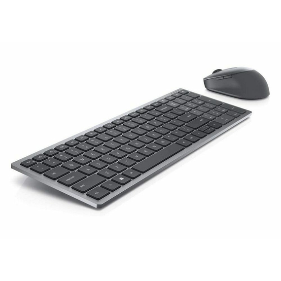 Set Tastatură + Mouse DELL KM7120W, Fără fir, Gri, 2 image