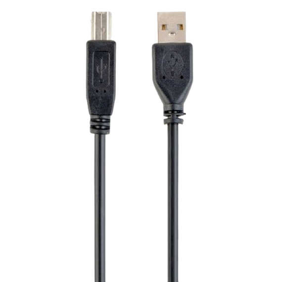 Cablu de comunicație Cablexpert CCP-USB2-AMBM-10, USB Type-A/USB Type-B, 3m, Negru