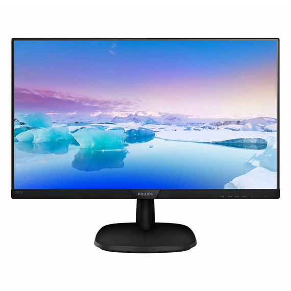 23,8" Monitor Philips 243V7QJABF, IPS 1920x1080 FHD, Negru, 2 image