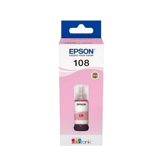 Recipient de cerneală Epson 108 EcoTank, 70ml, Magenta Deschisa, 3 image