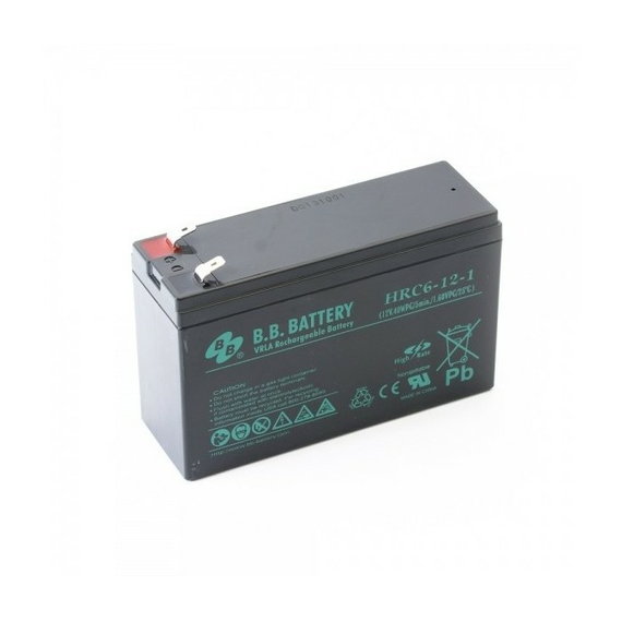 Acumulator UPS B.B. HRC6-12, 12V, 6Ah, 2 image