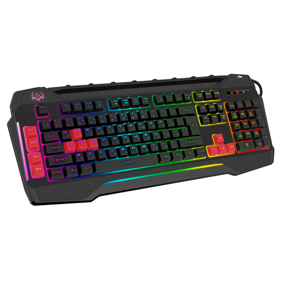 Tastatură SVEN KB-G8800, Cu fir, Negru, 2 image