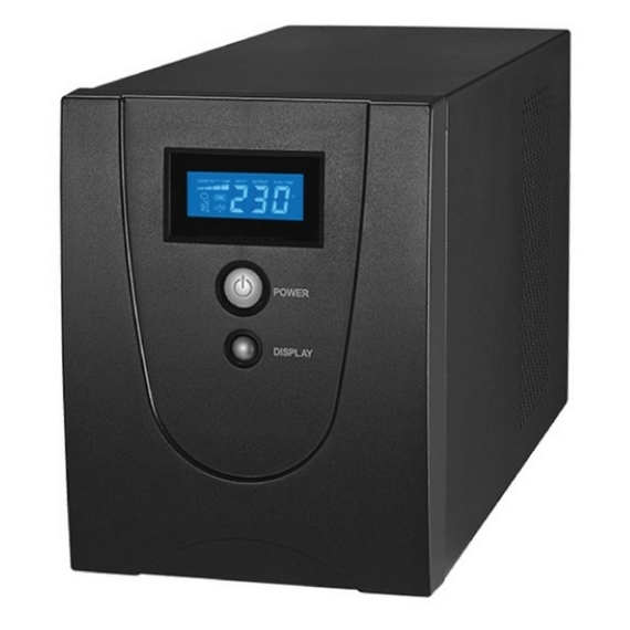 UPS  Ultra Power UPS2000MC 2000VA/1200W, Tower, LCD, AVR, USB, RJ11/RJ45, 2*Schuko sockets, metal case