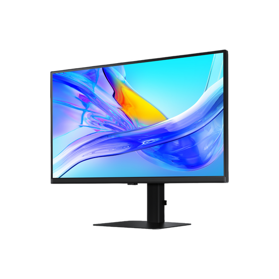 27" Monitor Samsung S27D804UA, VA 3840x2160 4K UHD, Negru, 2 image