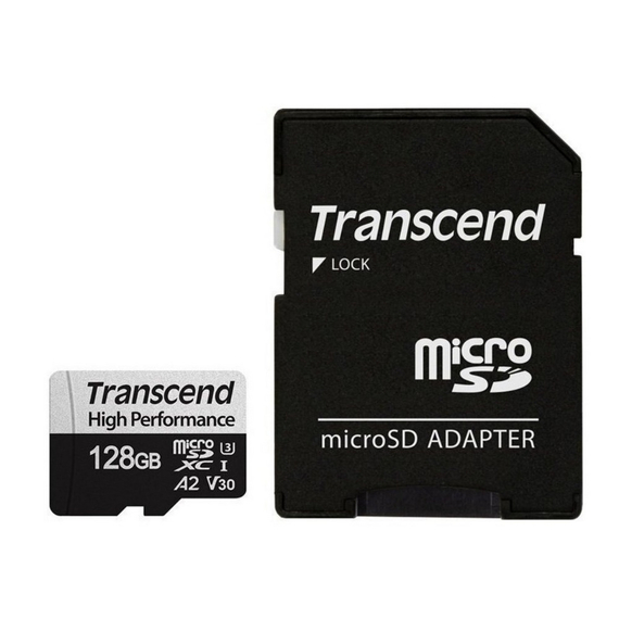 Card de Memorie Transcend MicroSDXC Class 10, 128GB (TS128GUSD340S), 3 image