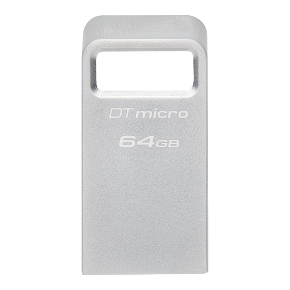 Memorie USB Kingston DataTraveler Micro, 64GB, Argintiu
