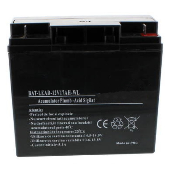 Acumulator UPS Ultra Power GP17-12, 12V, 17Ah, 3 image