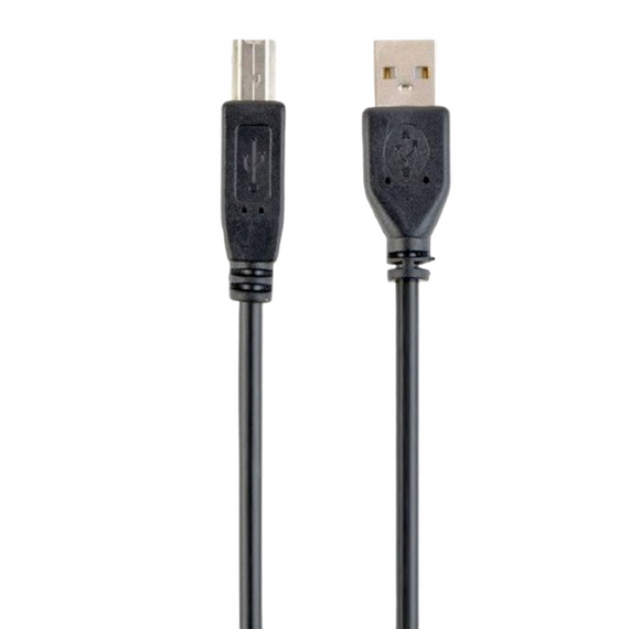 Cablexpert Cablu de date pentru periferice Gembird CCP-USB2-AMBM-15, USB Type-A/USB Type-B, 5m, Negru