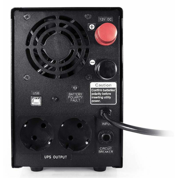 Sursă de alimentare neîntreruptibilă PCM INF-500, Linear-interactiv, 500VA, Turn, 2 image