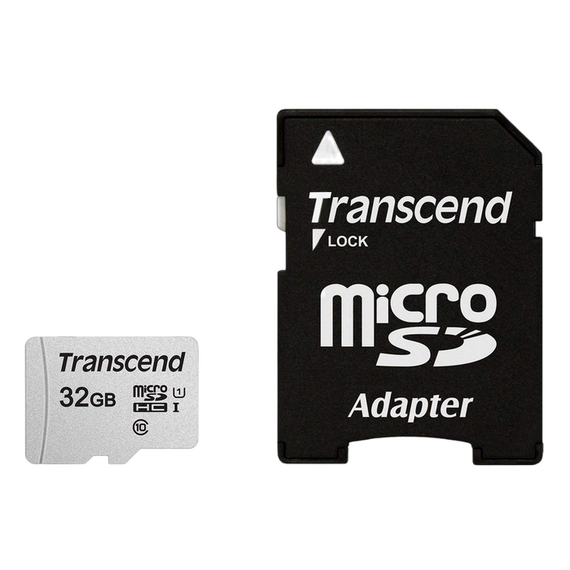 Card de Memorie Transcend microSDHC Class 10, 32GB (TS32GUSD300S-A)