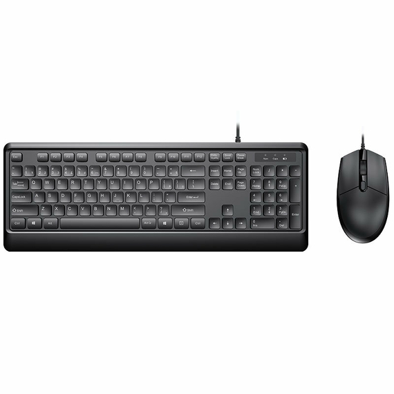 Set Tastatură + Mouse Sohoo KM102, Cu fir, Negru, 3 image