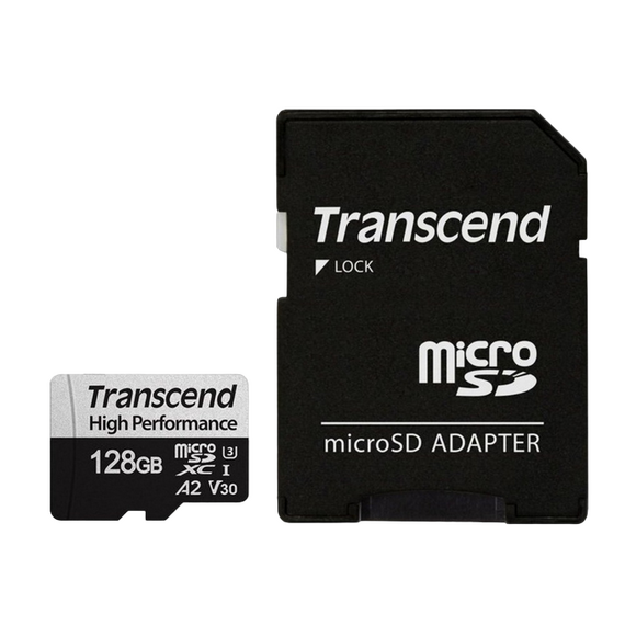 Card de Memorie Transcend MicroSDXC Class 10, 128GB (TS128GUSD340S)