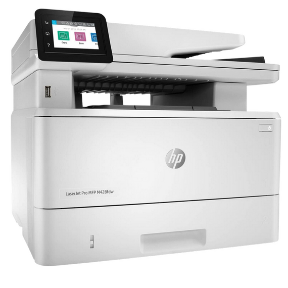 Imprimantă laser HP LaserJet Pro 4103dw, Alb, 3 image