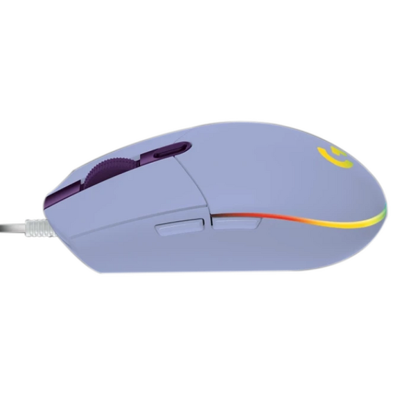Gaming Mouse Logitech G102, Liliac, 2 image