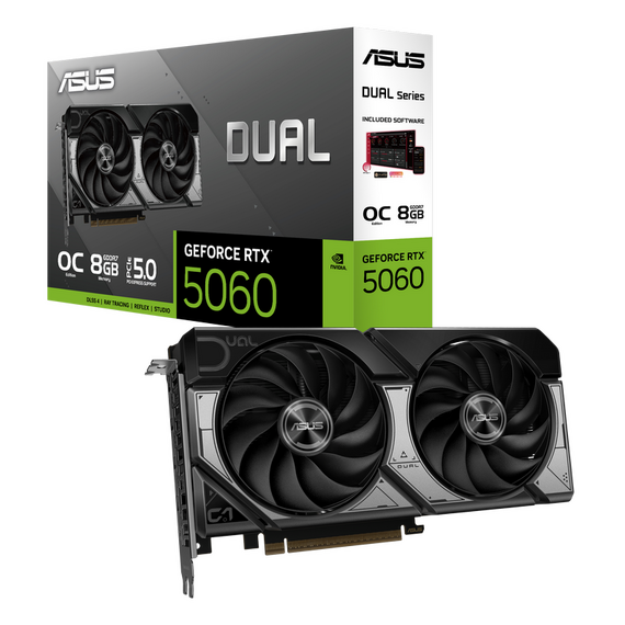 Placă Video ASUS DUAL-RTX5060-O8G, 8GB GDDR7 128bit