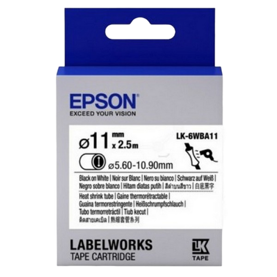 Cartuş de bandă Epson LK-6WBA11, 24 mm x 2,5 m