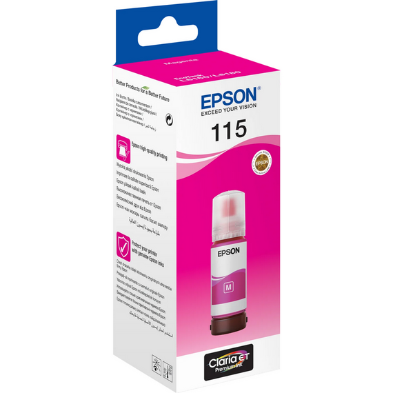 Recipient de cerneală Epson 115 EcoTank, 70ml, Magenta, 2 image