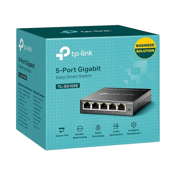 Switch de rețea TP-LINK TL-SG105E, 5x 10/100/1000 Mbps, 3 image