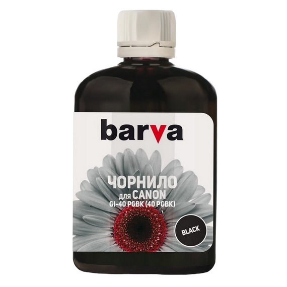Recipient de cerneală Barva CGI40-747, 180ml, Negru, 2 image