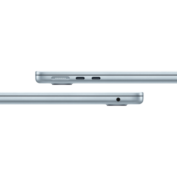 Laptop 13,6" Apple MacBook Air A3240, Sky Blue, M4 with 10-core CPU and 8-core GPU, 16GB/256GB, macOS Sequoia, 3 image