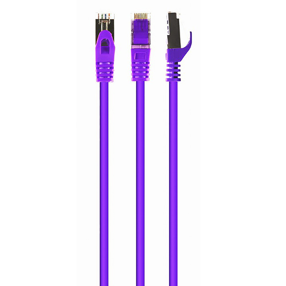 Patch cord Cablexpert PP6-3M/V, Cat6 FTP , 3m, Violet, 2 image
