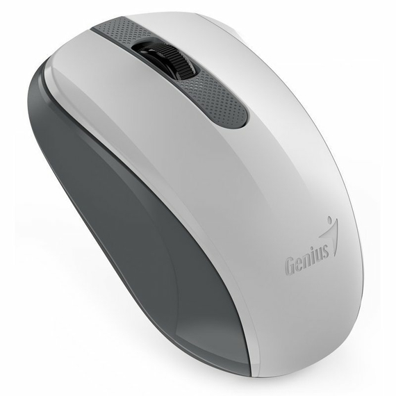Mouse Wireless Genius NX-8008S, Alb/Gri, 3 image