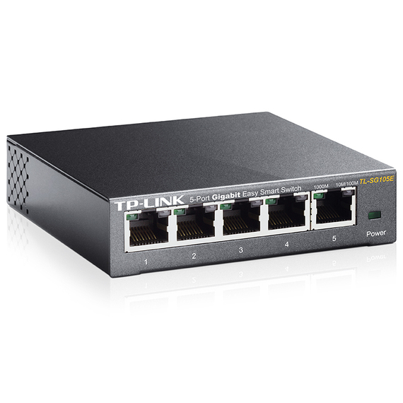 Switch de rețea TP-LINK TL-SG105E, 5x 10/100/1000 Mbps, 2 image