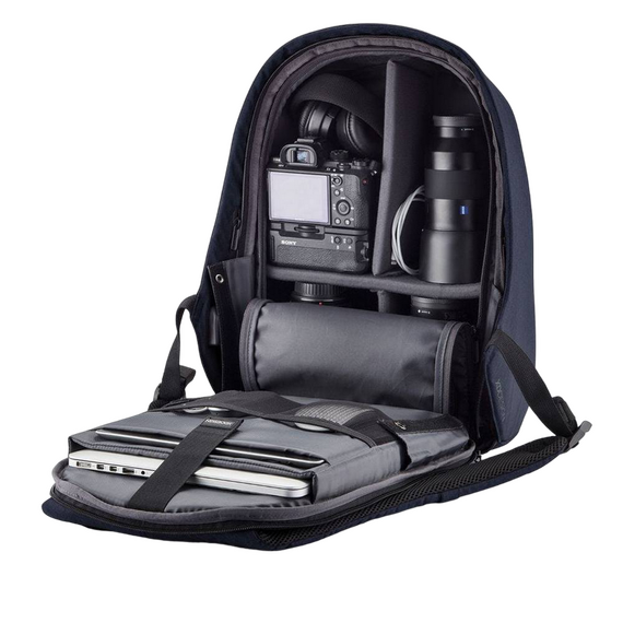 Rucsac pentru Laptop Bobby Hero XL, 15.6", Textil, Albastru închis, 3 image