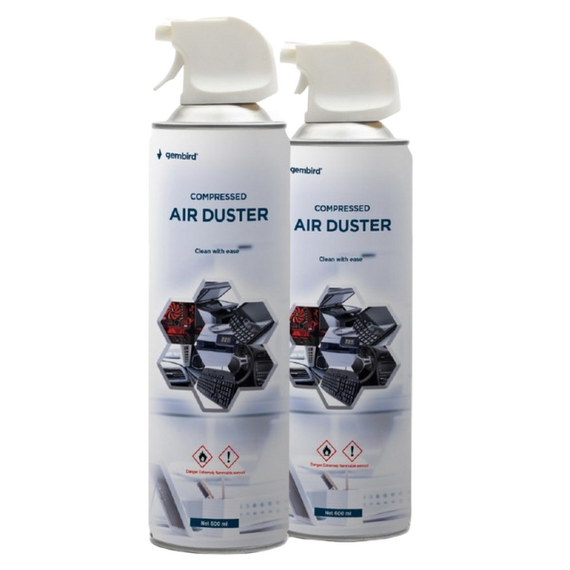 Spray de curățare cu aer comprimat Gembird CK-CAD-FL600-01, Universal